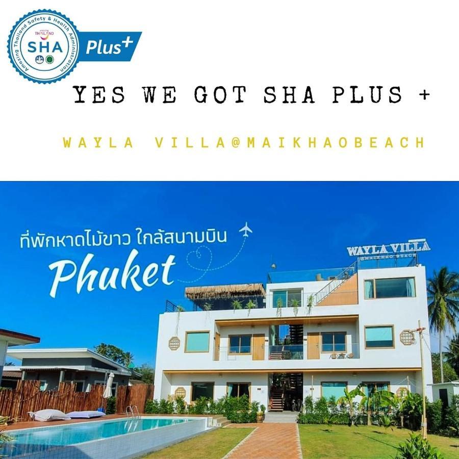 Wayla Villa@Maikhaobeach Mai Khao Dış mekan fotoğraf